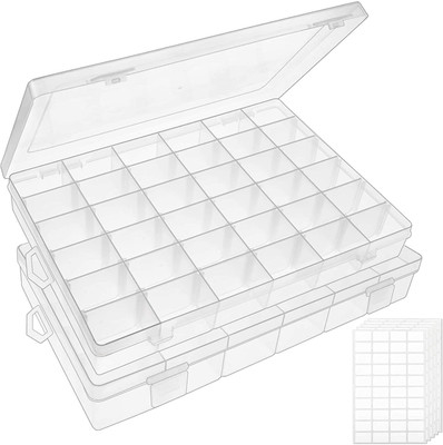 Radha Plastic Grocery Container  - 1000 ml(Clear)