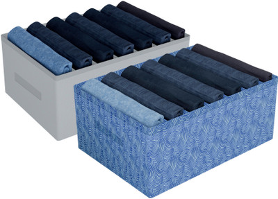 KUBER INDUSTRIES Shelf Organizers(Multicolor, Polyester)