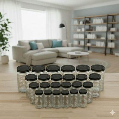 MAXTID 24 Compartments Plastic Modular(Black)