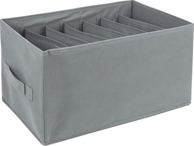 NFI essentials Shelf Organizers(Grey, Polyester)