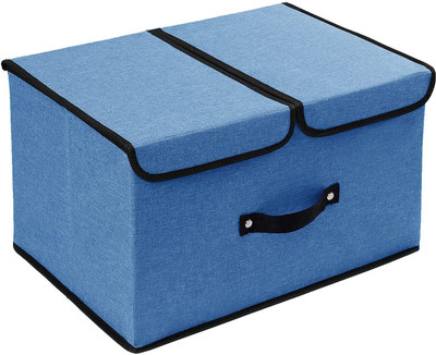SHIBUI Shelf Organizers(Blue, Polyester)