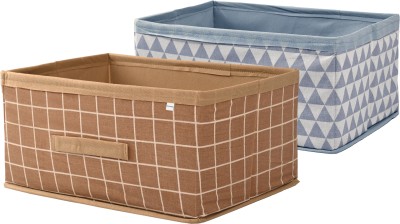 HOMESTIC Toy Organizers(Beige, Blue, Cotton)