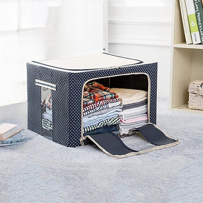 MOOZICO Shelf Organizers(Blue, Polyester)