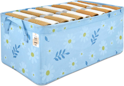 NFI essentials Shelf Organizers(Blue, Polyester)