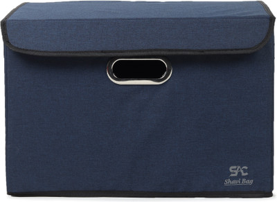 Shavi Bag Shelf Organizers(Blue, Polyester)
