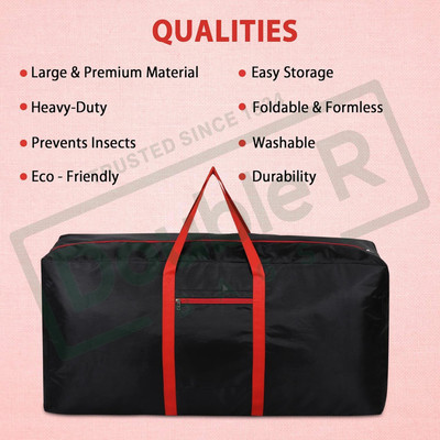 DOUBLE R BAGS Toy Organizers(Black, Red, Polyester)