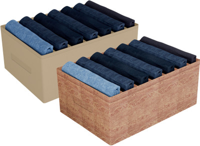 KUBER INDUSTRIES Shelf Organizers(Multicolor, Polyester)