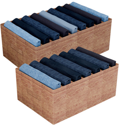 KUBER INDUSTRIES Shelf Organizers(Multicolor, Polyester)
