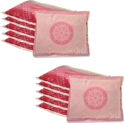 KUBER INDUSTRIES Shelf Organizers(Pink, Polyester)