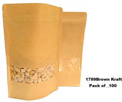 Velexe Paper Storage Pouch 1799Brown KraftPack of _100 Paper Storage Pouch(Pack of 100)