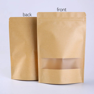 PHE Pride Hind Paper Standup Pouch With Display Window 6x9inch Pack of 1 (50pc) Paper Storage Pouch(Pack of 1)