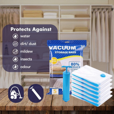 GATHA SALES vacuum bagA110 Travel Storage Vacuum Bags(Pack of 5)