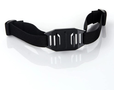Action Pro Vented Adjustable Head Helmet Strap Belt Go Pro Mount HoldeAdapter For Sport Gopro HD Hero 1 2 3 4 5 Sj Cam Yi Camera Accessories-Black Strap(Black)