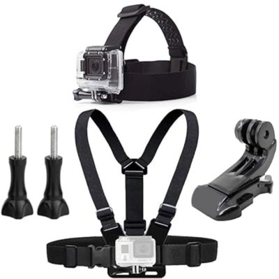 fotokina FK -Chest Head Belt Mount Strap(Black)