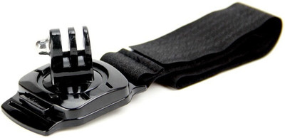 quikprof 360° Rotation Wrist Strap Mount Compatible with All GoPro, Xiaomi Yi, Strap(Black)