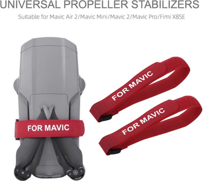 mavicair fixing Straps.Black DJI Strap(Red)