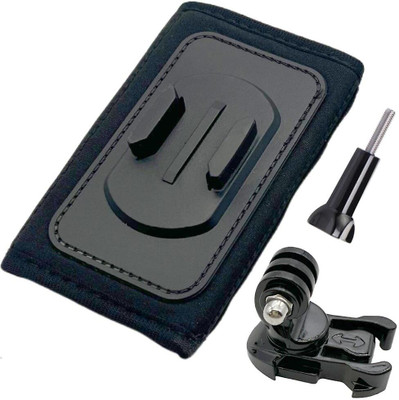 Stela Mount Shoulder Strap Bag Clip Holder with Quick Release Tripod Adapter Base Strap(Black)