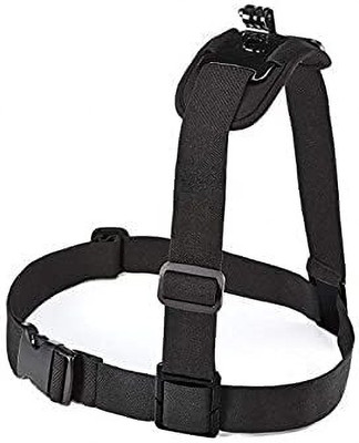 Axcess Single Shoulder Strap Mount Compatible For GoPro Hero 11 10 9 8 7 Action Camera Strap(Black)