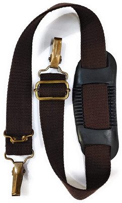 START NOW Gun Belt, Hand-Made, Made up of Cotton, a Buckle Used for Easy Attachment and a Fully Rubberized Gripper for a Perfect Grip. (Brown) Strap(Brown)