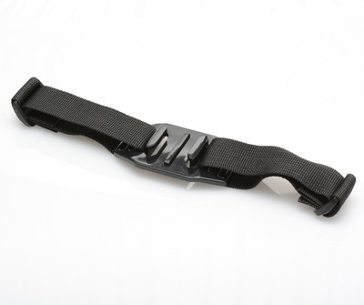 quikprof Sports Camera Vented Helmet Strap Mount Adapter for Gopro Hero, SJCAM, Xiaomi YI Strap(Black)