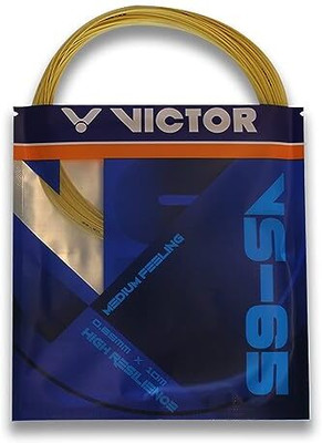 VICTOR VS-65 0.65 Badminton String - 10 m(Gold)
