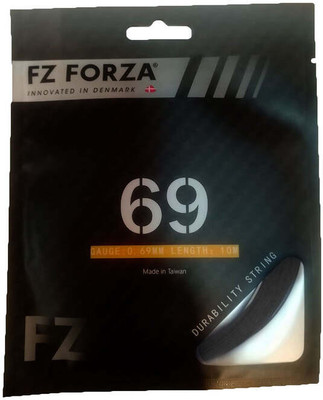 FZ FORZA FZ S-69 0.69 Badminton String - 10 m(Black)