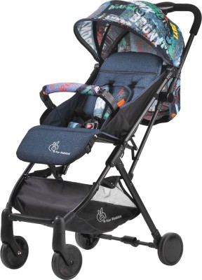 R for Rabbit Pocket Kids Stroller Grey Stroller(Multi, Grey)