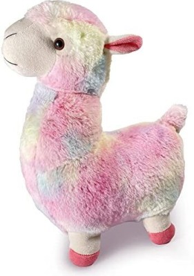 AVS Super Soft Plush Cute Alpaca Soft Toy Stuffed for Kids - 35 cm rainbow  - 35 cm(rainbow)