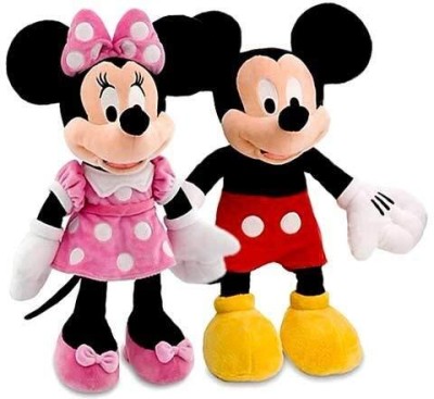 Nihan Enterprises Soft & Cool Micky Mouse(30cm) with Beautiful Minni cambo for your kids  - 30 cm(Multicolor)