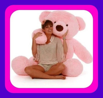 Abhinav toys Z_New Stuffed Toys Premium quality material 1149  - 90 cm(Pink)