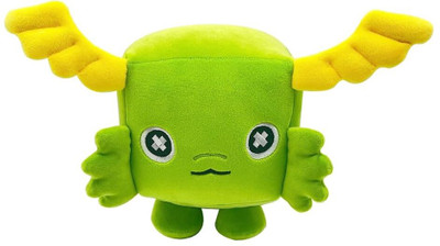 TechMax Solution Cute Square Green Cutie Plush Soft Toy  - 30 cm(Green)