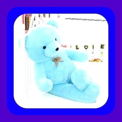 Abhinav toys Z_Best Ever Stuffed Toys 408  - 90.5 cm(Blue)