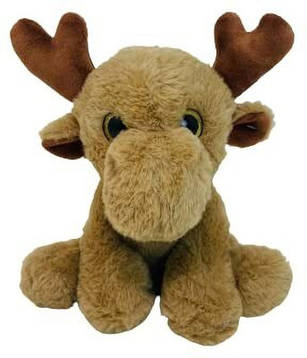 Fun Zoo Soft Toy Cute Reindeer Washable Soft Stuffed Plush Toy for Kids Babies Soft Toy  - 20 cm(Beige)