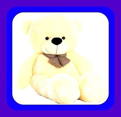 Abhinav toys Z_Best Ever Stuffed Toys 406  - 92 cm(Cream)