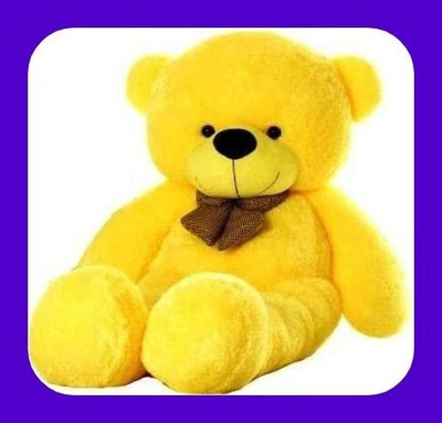 JAI MAA KAMLA Z_New Stuffed Toy 81_cls  - 120 cm(Yellow)
