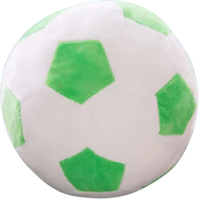 TechMax Solution White & Green ball plush toy  - 60 cm(WHITE,GREEN)