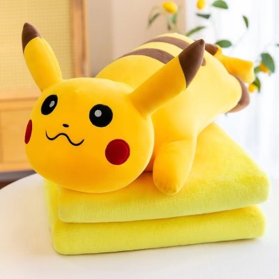 tinytotem Pikachu Super Soft Plush Huggable Cuddly Cute Plush Teddy Bear for Kids  - 35 cm(Yellow)