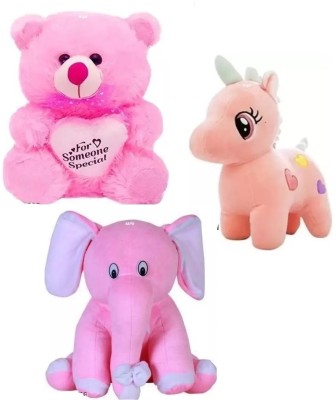 MPR ENTERPRISES Stuffed Doll toys for kids, girls and boys, baby soft toys teddy bear,  - 26 cm(Multicolor)