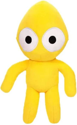 TechMax Solution Cute Rainbow Friends Plush Toy  - 30 cm(Yellow)