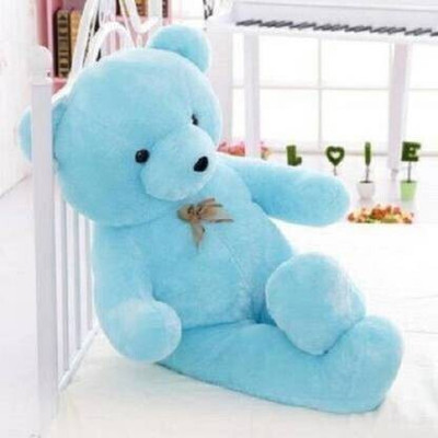 JST SOFT TOYS SKY BLUE 3FEET  - 89 cm(SKY BLUE)