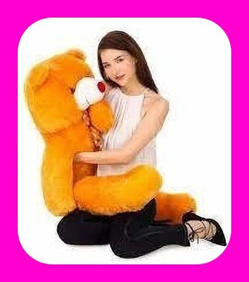 JAI MAA KAMLA New Stuffed Toys Premium quality material 887  - 125 cm(Brown)