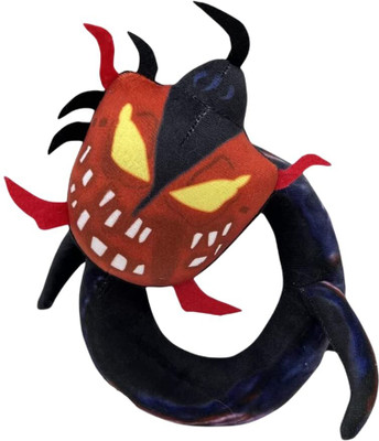 TechMax Solution RED SNAKE PLUSH  - 30 cm(Red, Black)