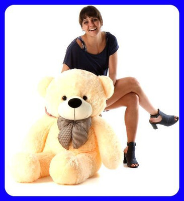 AANSHU TOYS Best Ever Stuffed Toys 53  - 91 cm(Cream)