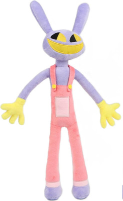 TechMax Solution Standing Rabbit Circus Plush Toy Stuffed Animal Plushie Doll  - 30 cm(Purple)