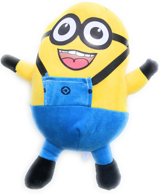 SRE Minions Cute Stuffed Plush Soft Toy for Kids Lovable Huggable  - 25 cm(Yellow)