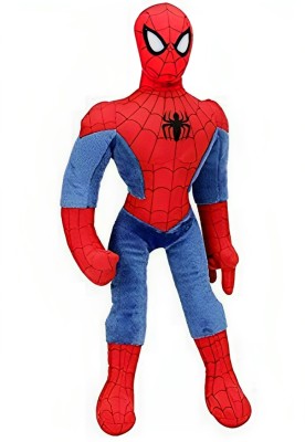 tgr Action Hero Stuffed Plush and Spider men Soft toy Stuffed for Kids Home Decor  - 32 cm(Multicolor)