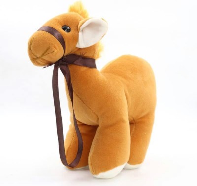 Wondertoys Attractive Camel Super Soft Stuffed Toy for Kids  - 20 cm(Brown)