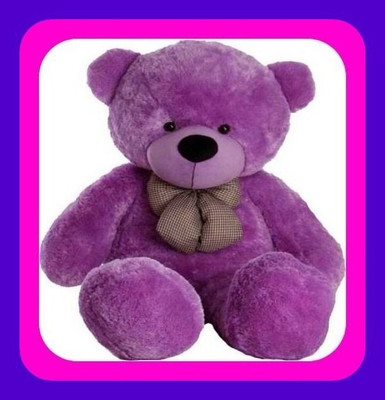 Abhinav toys Z_New Stuffed Toys Premium quality material 1148  - 90.1 cm(Purple)