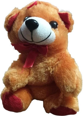 ANJMA Brown Cute Teddy Bear Soft Toy Great Birthday Gift Ideal for Baby Girls & Boys  - 6 inch(Brown)