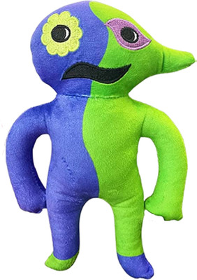 TechMax Solution Soft horror cute face plush soft toys  - 30 cm(BLUE,GREEN)
